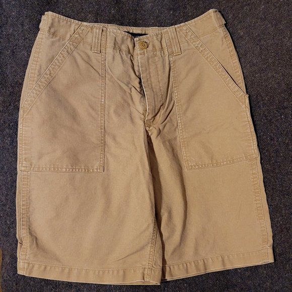 Banana Republic Flat-Front Hampton Shorts Size 32 Regular Fit - Picture 2 of 5